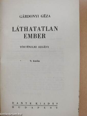 Láthatatlan ember