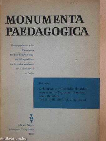 Dokumente Zur Geschichte Des Schulwesens In Der Deutschen Demokratischen Republik 2/1