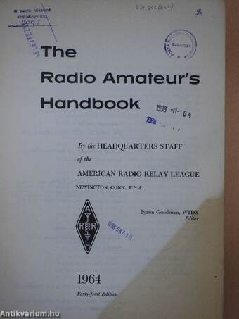 The Radio Amateur's Handbook