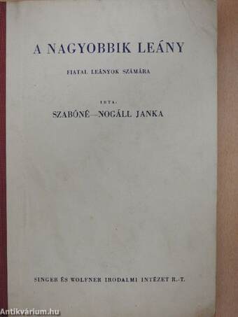 A nagyobbik leány