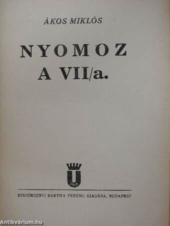 Nyomoz a VII/a.