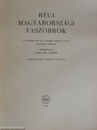 Régi magyarországi faszobrok