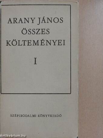 Arany János összes költeményei I-II.