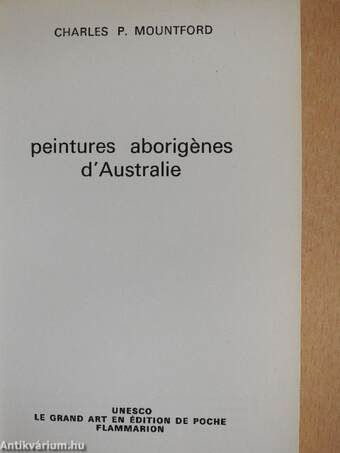 Peintures aborigénes d'Australie