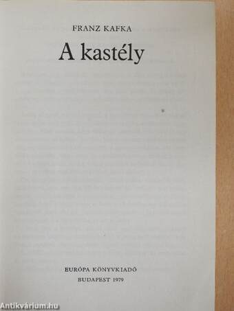 A kastély