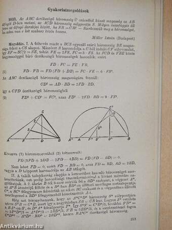 Középiskolai matematikai lapok 1966/10.