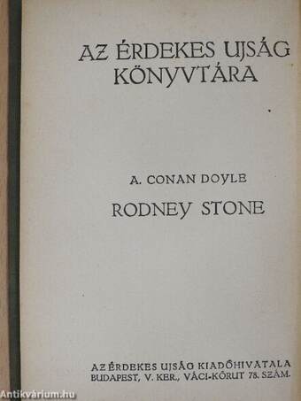 Rodney Stone