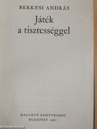 Játék a tisztességgel