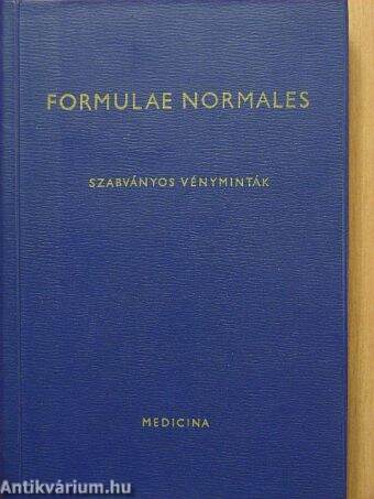 Formulae Normales V.