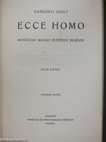 Ecce homo I-IV.