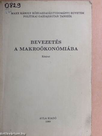 Bevezetés a makroökonómiába