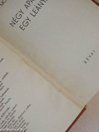 Négy apának egy leánya