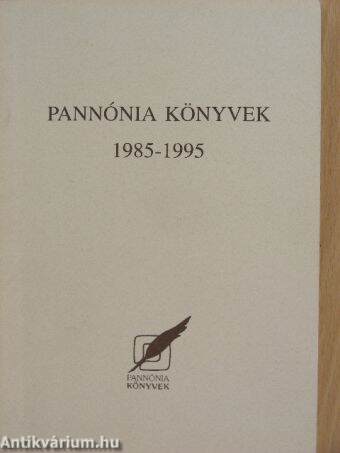 Pannónia Könyvek 1985-1995