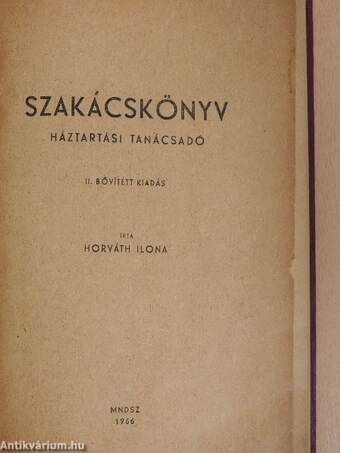Szakácskönyv