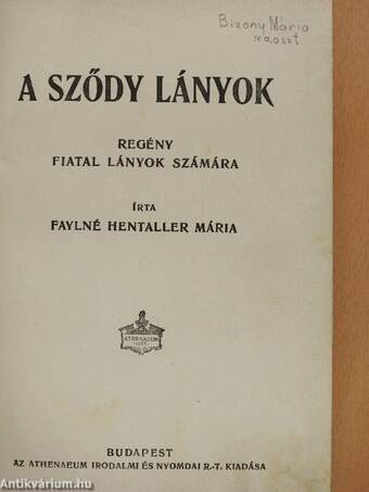 A Sződy leányok