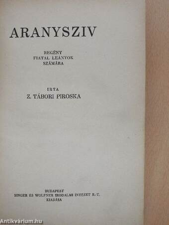 Aranysziv