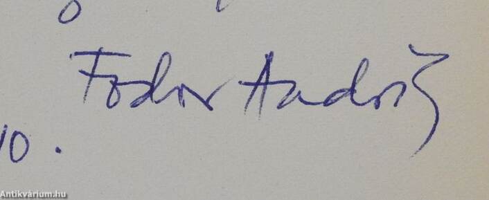 Józan reggel (dedikált példány)