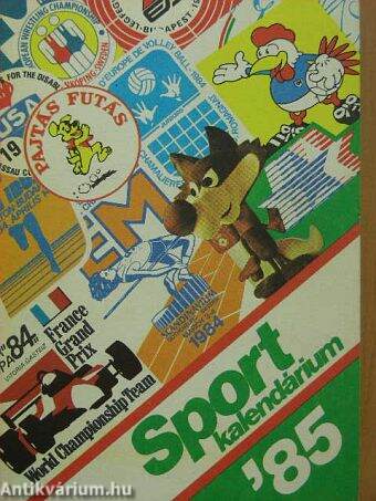 Sportkalendárium 1985 