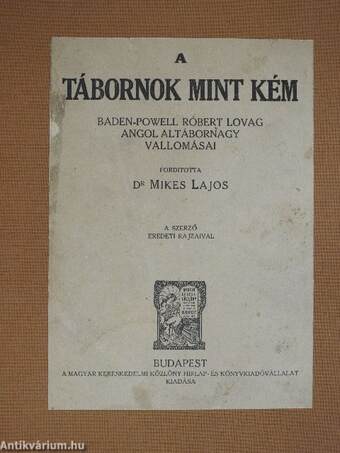 A Tábornok mint kém