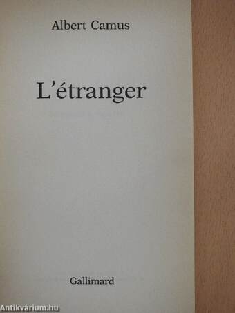 L'étranger