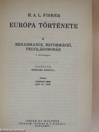 Európa története II.