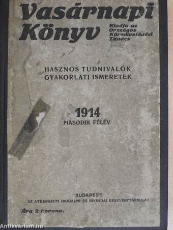 Vasárnapi Könyv 1924. II. (fél évfolyam)