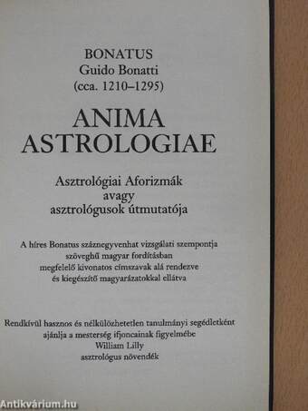 Anima astrologiae