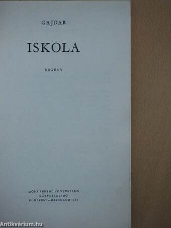 Iskola