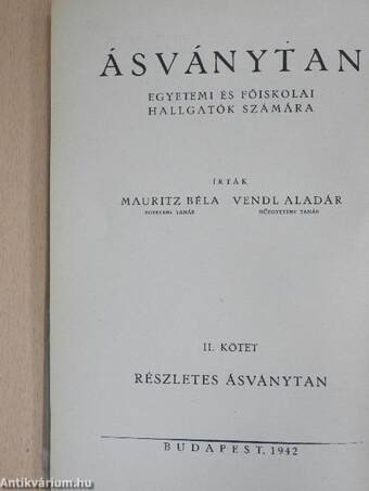 Ásványtan II.