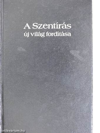 A Szentírás új világ fordítása