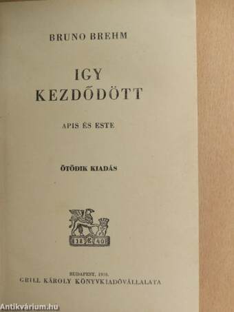 Igy kezdődött