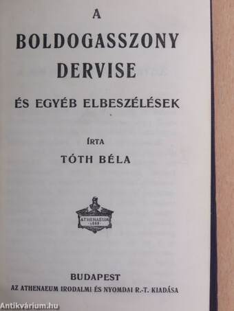 A boldogasszony dervise