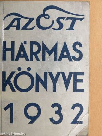 Az Est hármaskönyve 1932.