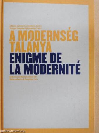 A modernség talánya