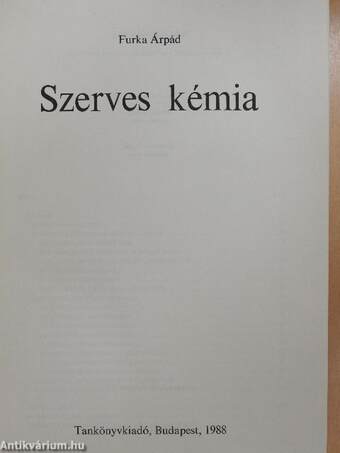 Szerves kémia