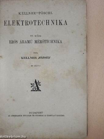 Elektrotechnika III.