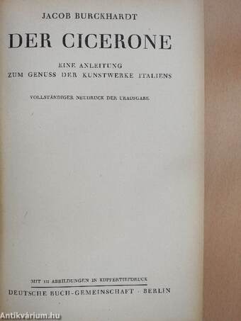 Der Cicerone