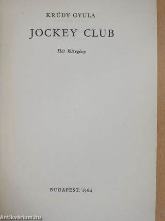 Jockey Club