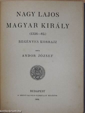 Nagy Lajos magyar király (1326-82)