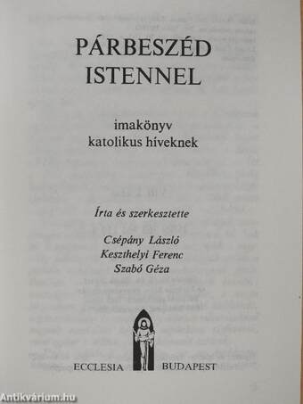 Párbeszéd Istennel