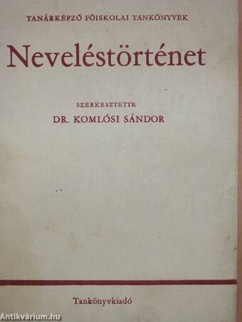 Neveléstörténet