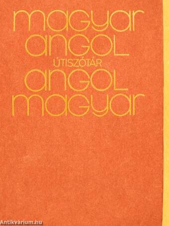 Magyar-angol/angol-magyar útiszótár