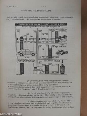 Gazdasági cikkek a nemzetközi sajtóból 1970. (nem teljes évfolyam)