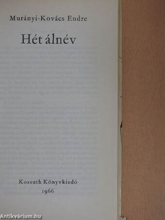 Hét álnév