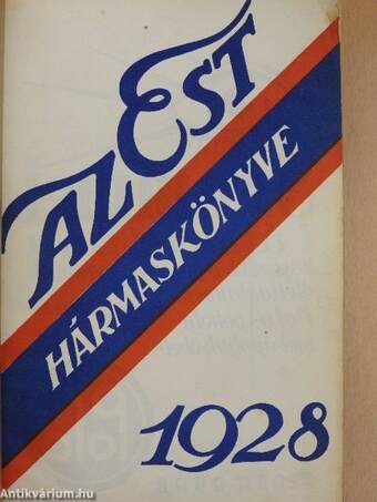 Az Est hármaskönyve 1928.