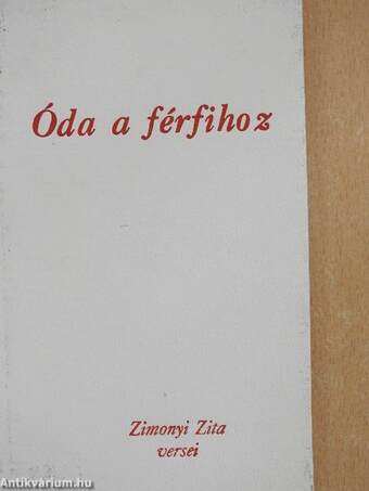 Óda a férfihoz