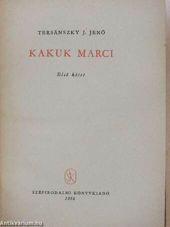 Kakuk Marci I-II.