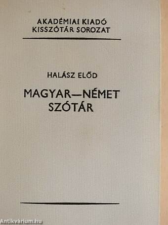 Magyar-német szótár