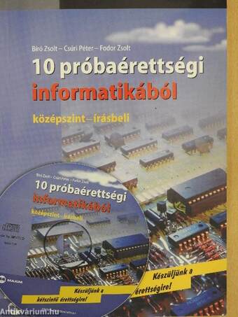 10 próbaérettségi informatikából - CD-vel