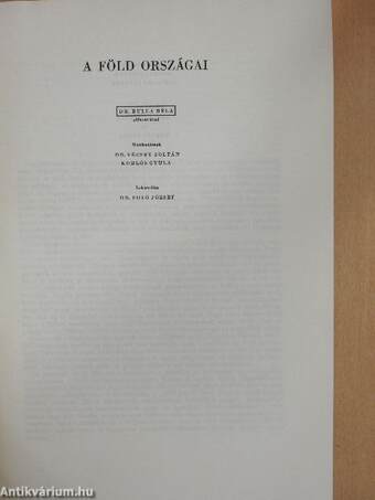 A kultúra világa - A Föld országai/A világ népei